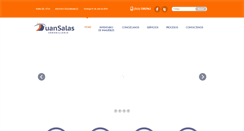 Desktop Screenshot of juansalasinmobiliaria.com