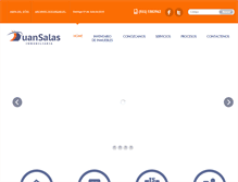 Tablet Screenshot of juansalasinmobiliaria.com